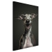 Leinwandbild AI Greyhound Dog - Portrait of a Wide Smiling Animal - Vertical 150214 additionalThumb 2