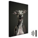Leinwandbild AI Greyhound Dog - Portrait of a Wide Smiling Animal - Vertical 150214 additionalThumb 8