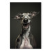 Leinwandbild AI Greyhound Dog - Portrait of a Wide Smiling Animal - Vertical 150214 additionalThumb 7