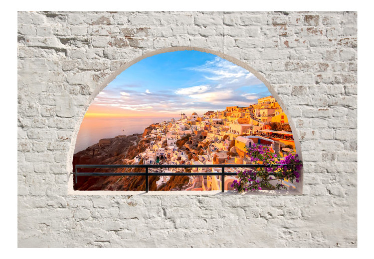 Fototapete Santorini und Griechenland - Mediterrane Kulisse im Fensterblick 61614 additionalImage 1