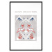 Wandposter Festive Shapes - Jumping Deer and Blue Holly 148024 additionalThumb 24