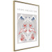 Wandposter Festive Shapes - Jumping Deer and Blue Holly 148024 additionalThumb 6