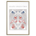 Wandposter Festive Shapes - Jumping Deer and Blue Holly 148024 additionalThumb 23
