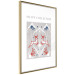 Wandposter Festive Shapes - Jumping Deer and Blue Holly 148024 additionalThumb 8