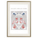 Wandposter Festive Shapes - Jumping Deer and Blue Holly 148024 additionalThumb 27