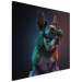 Bild AI Boston Terrier Dog - Green Cyber Animal Wearing Cyberpunk Glasses - Square 150224 additionalThumb 2