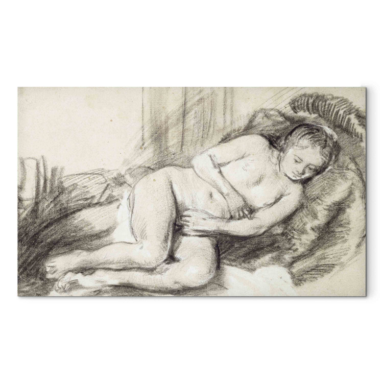 Kunstdruck Reclining Female Nude 155924