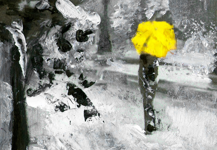 Bild auf Acrylglas Walk in London - Yellow [Glass] 150634 additionalImage 4