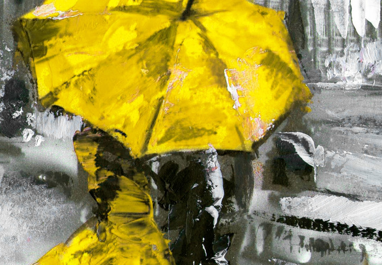 Bild auf Acrylglas Walk in London - Yellow [Glass] 150634 additionalImage 5