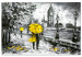 Bild auf Acrylglas Walk in London - Yellow [Glass] 150634 additionalThumb 2