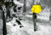 Bild auf Acrylglas Walk in London - Yellow [Glass] 150634 additionalThumb 4