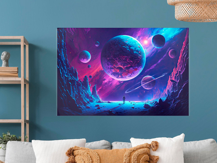 Poster Galactic Explorer - Rocky Planet in Space 150644 additionalImage 14