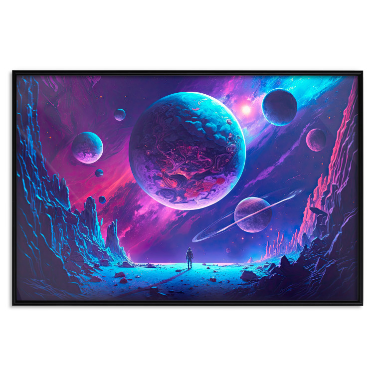 Poster Galactic Explorer - Rocky Planet in Space 150644 additionalImage 22