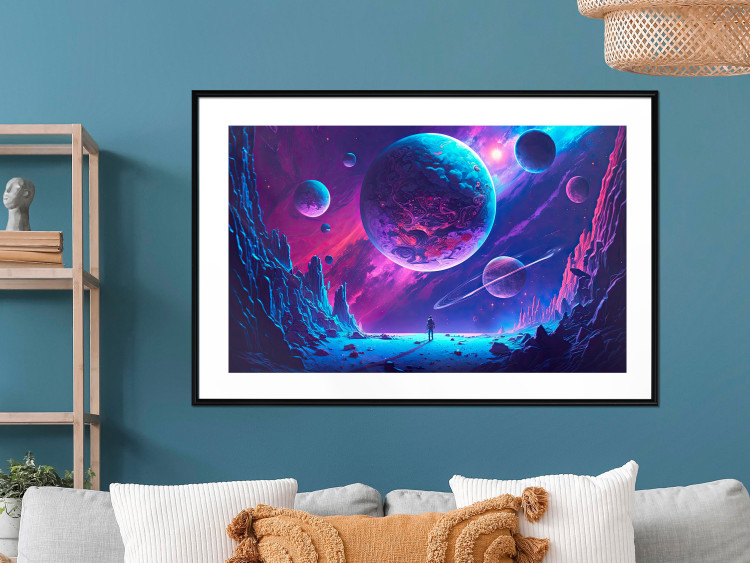 Poster Galactic Explorer - Rocky Planet in Space 150644 additionalImage 17
