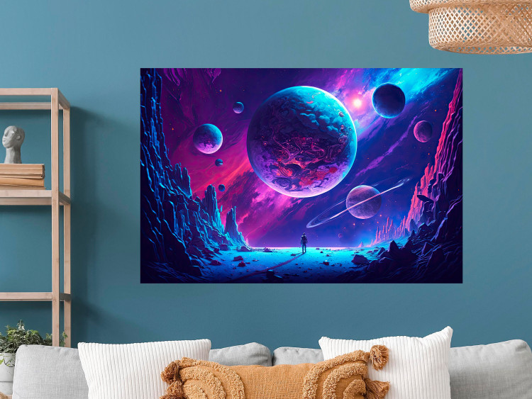 Poster Galactic Explorer - Rocky Planet in Space 150644 additionalImage 10