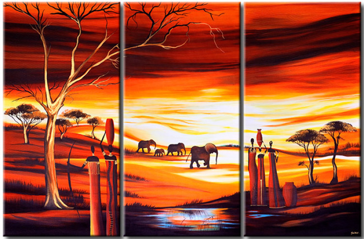Wandbild Elephanten 49254