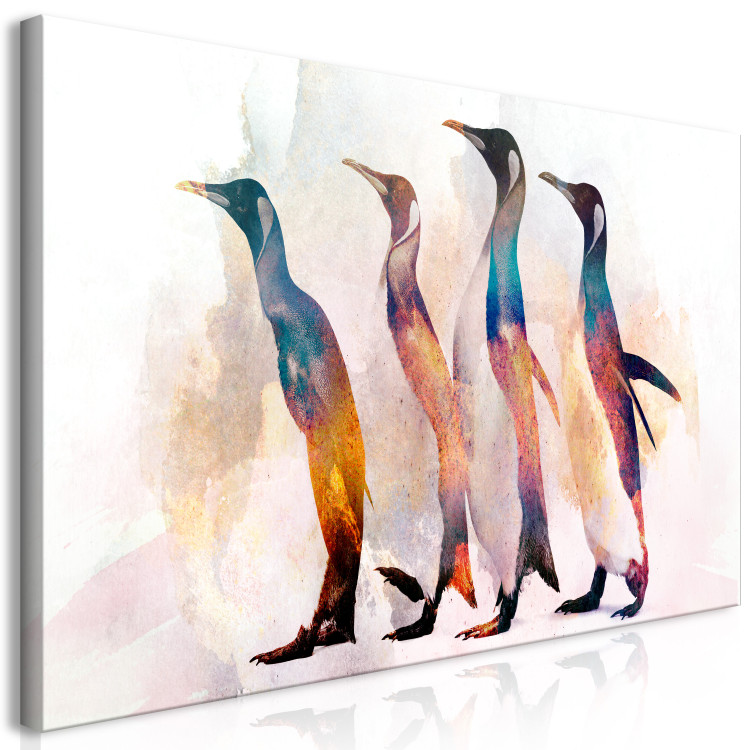 Leinwandbild XXL Penguin Wandering II [Large Format] 127564 additionalImage 2