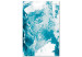 Bild Abstract Blue - Marine Colors Reminiscent of Marble 149864