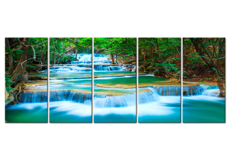 Leinwandbild Sapphire Waterfalls I 105784