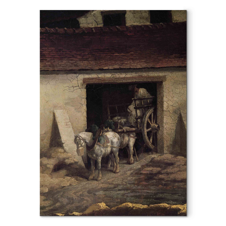 Reproduktion The Kiln at the Plaster Works (oil on canvas) 158184