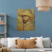 Wandbild Self portrait with straw hat and artist's smock 158384 additionalThumb 3