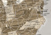Bild auf Leinwand Landkarte der Vereinigten Staaten von Amerika in Bronze 127894 additionalThumb 5