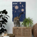 Wandbild Calendar 2024 - Composition Showing Stars and Moon 151894 additionalThumb 11