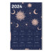 Wandbild Calendar 2024 - Composition Showing Stars and Moon 151894