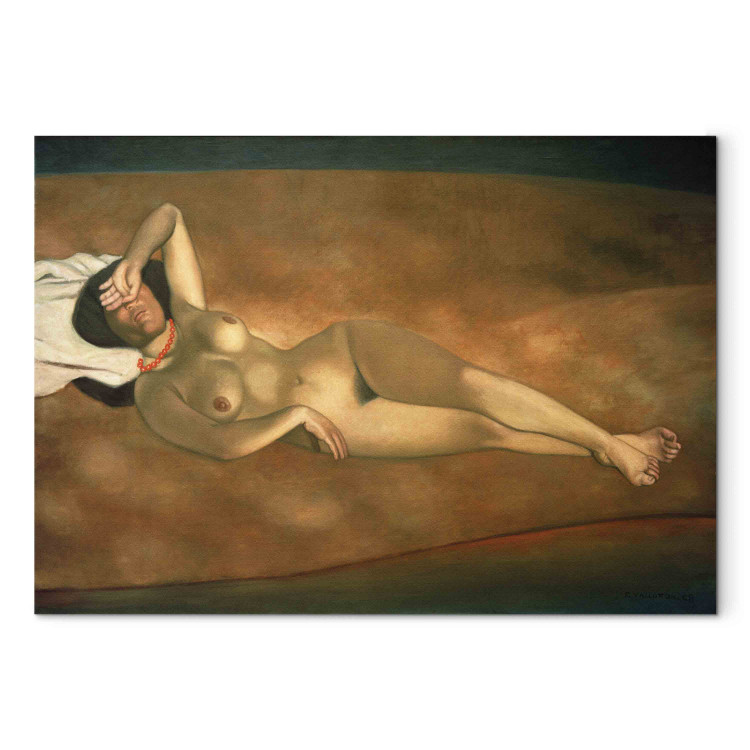 Kunstkopie Femme couchée sur le sable 152794