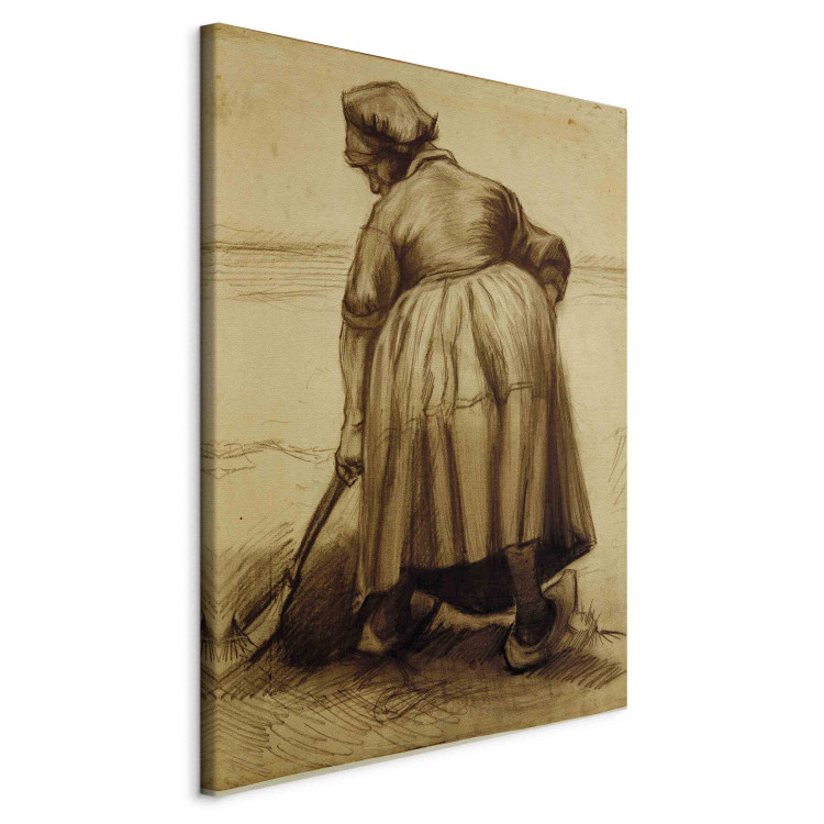 Wandbild Peasant Woman Digging 157394 additionalImage 2