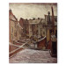 Kunstkopie Backyards of Old Houses in Antwerp in the Snow 159305