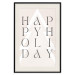 Wandposter Best Wishes - Decorative Inscription on a Geometric Background 148025 additionalThumb 27