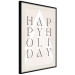 Wandposter Best Wishes - Decorative Inscription on a Geometric Background 148025 additionalThumb 13