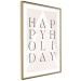 Wandposter Best Wishes - Decorative Inscription on a Geometric Background 148025 additionalThumb 7