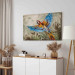 Wandbild Parrot in the Jungle - A Colorful Bird Among the Delicate Leaves of a Monstera 151525 additionalThumb 4