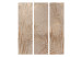 Deko Paravent Coast of Palm Trees - Artistic Beige Composition With Leaves [Room Dividers] 151725 additionalThumb 7