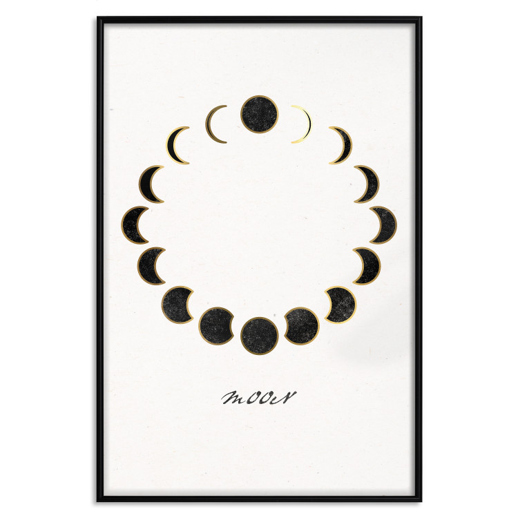 Wandposter Moon Phases - Minimalist Journey of a Celestial Body 146135 additionalImage 20