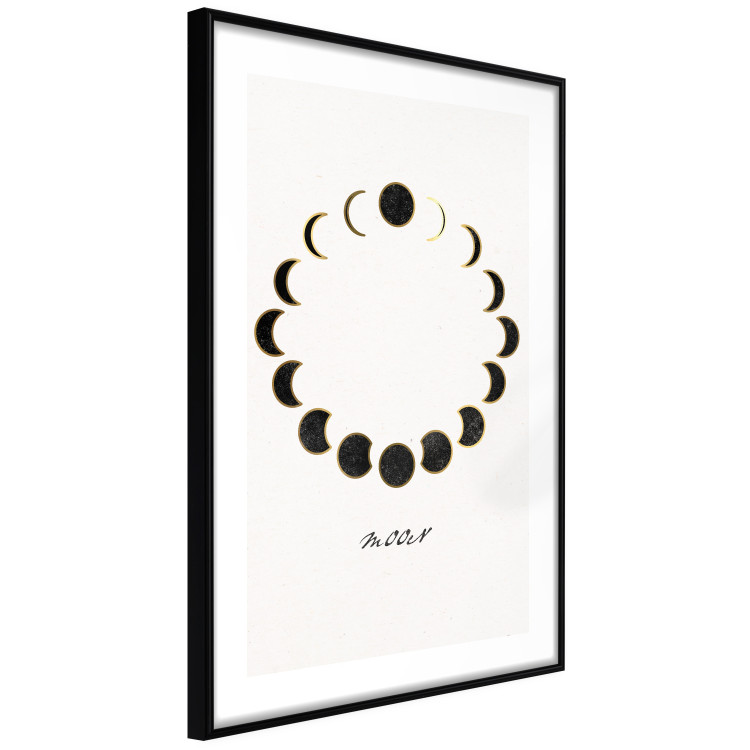 Wandposter Moon Phases - Minimalist Journey of a Celestial Body 146135 additionalImage 8