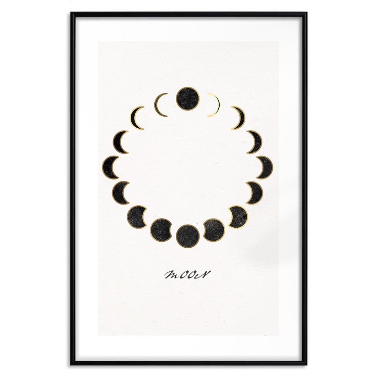 Wandposter Moon Phases - Minimalist Journey of a Celestial Body 146135 additionalImage 25