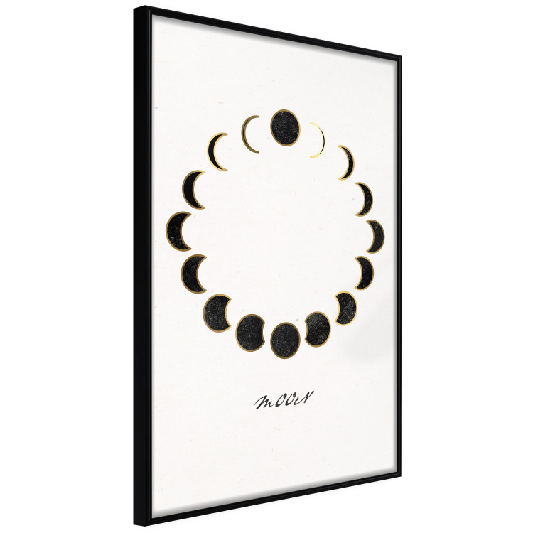 Wandposter Moon Phases - Minimalist Journey of a Celestial Body 146135 additionalImage 6