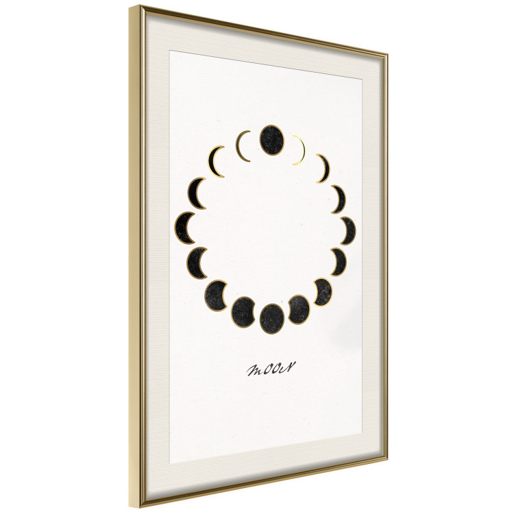 Wandposter Moon Phases - Minimalist Journey of a Celestial Body 146135 additionalImage 10