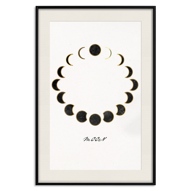 Wandposter Moon Phases - Minimalist Journey of a Celestial Body 146135 additionalImage 27