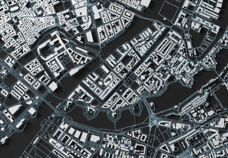 Wandbild Kopenhagen aus dem Flugzeug - detaillierte Ansicht dieser Hauptstadt 135355 additionalImage 5