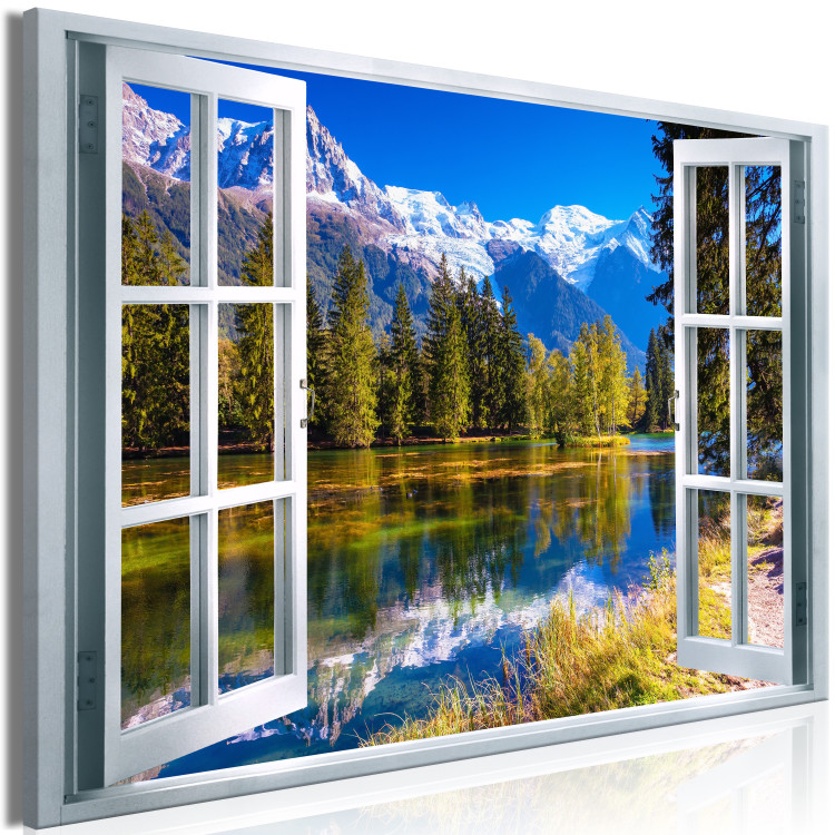 Wandbild Morning in the Mountains (1 Part) Wide 125165 additionalImage 2