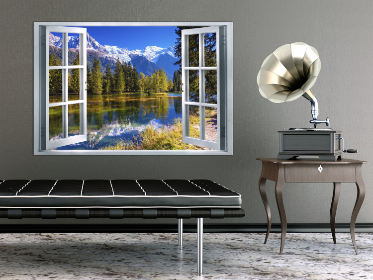 Wandbild Morning in the Mountains (1 Part) Wide 125165 additionalImage 3