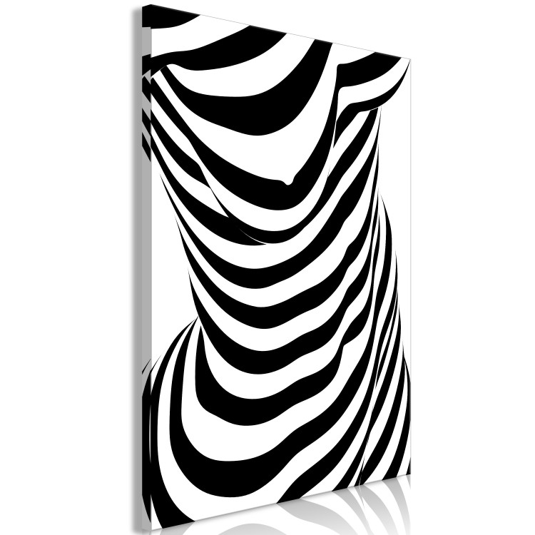 Bild auf Leinwand Zebra Woman (1 Part) Vertical 117075 additionalImage 2