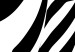 Bild auf Leinwand Zebra Woman (1 Part) Vertical 117075 additionalThumb 4