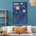 Wandposter Calendar 2024 - Space Composition on Navy Blue Background 151895 additionalThumb 15
