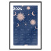 Wandposter Calendar 2024 - Space Composition on Navy Blue Background 151895 additionalThumb 25