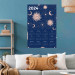 Wandposter Calendar 2024 - Space Composition on Navy Blue Background 151895 additionalThumb 10